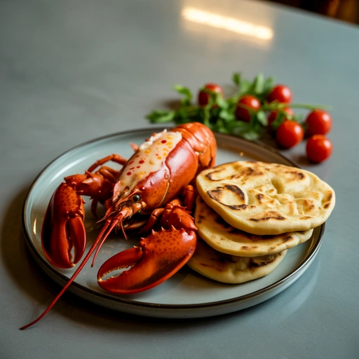 原生龙虾扁面包